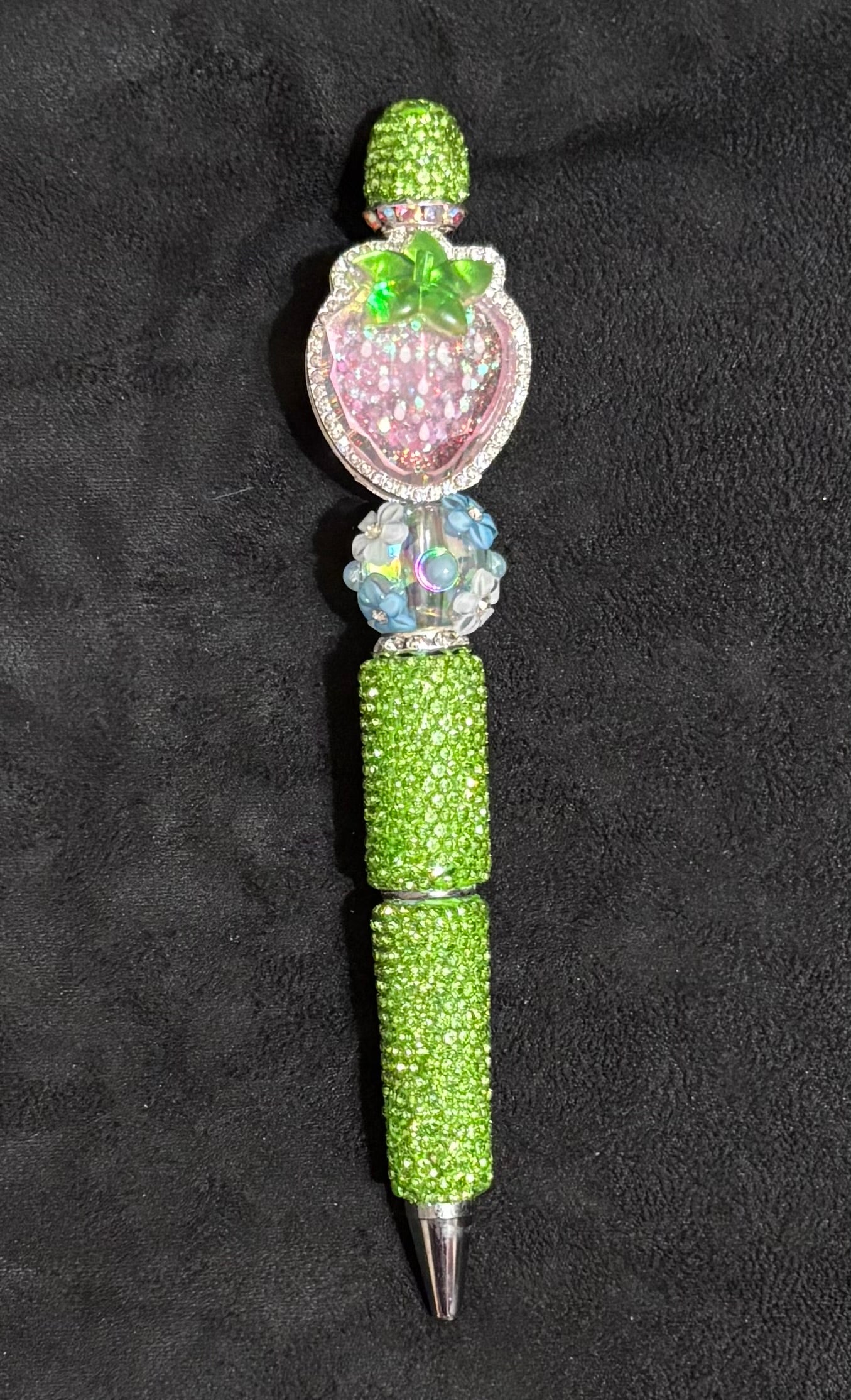 COLOR SPLASH - Beaded Charm, Keychain Wristlet, Pen & Stretch Bracelet