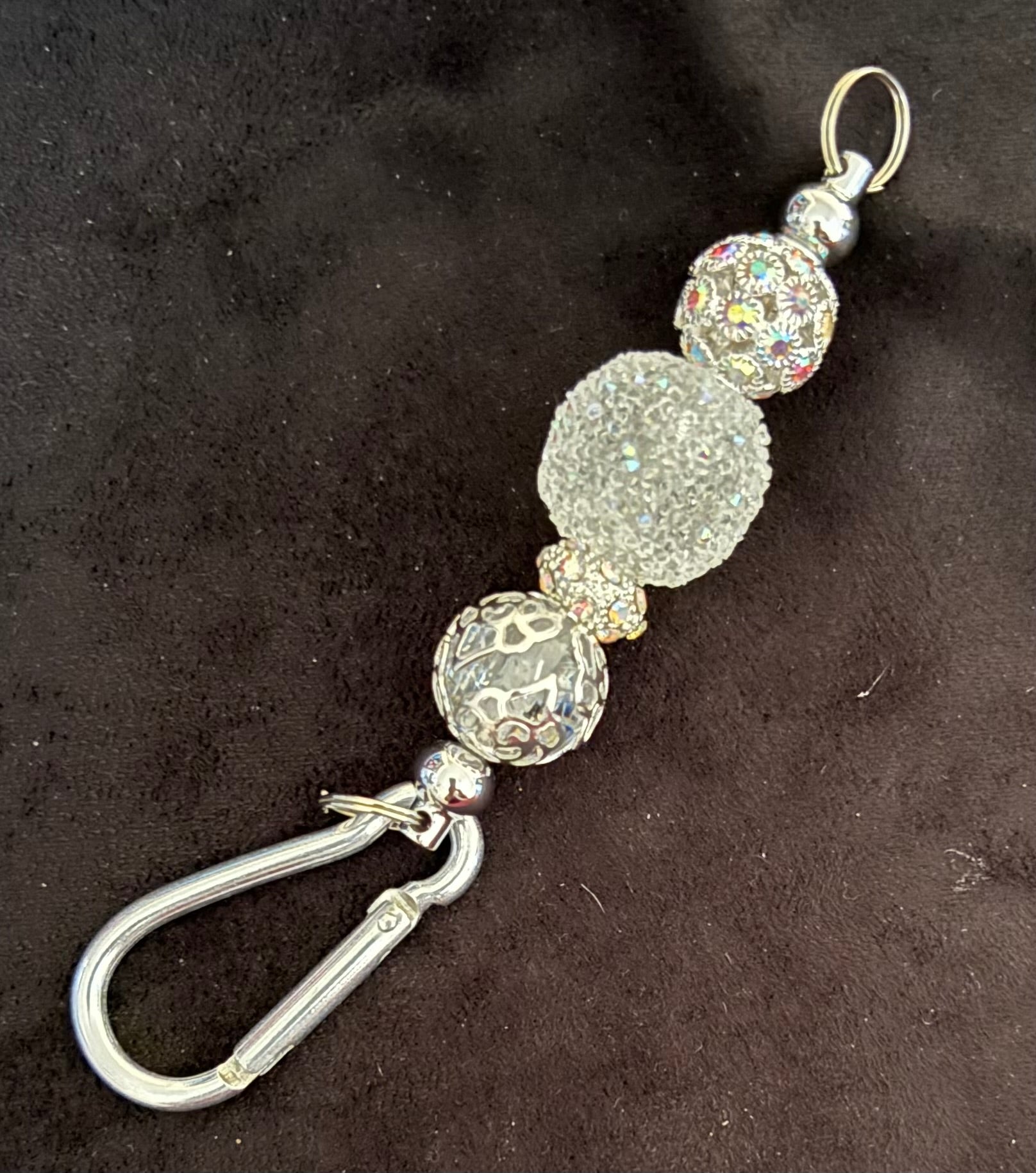 YOUR CHARIOT AWAITS - Beaded Charm, Keychain, Pen & Stretch Bracelet Set