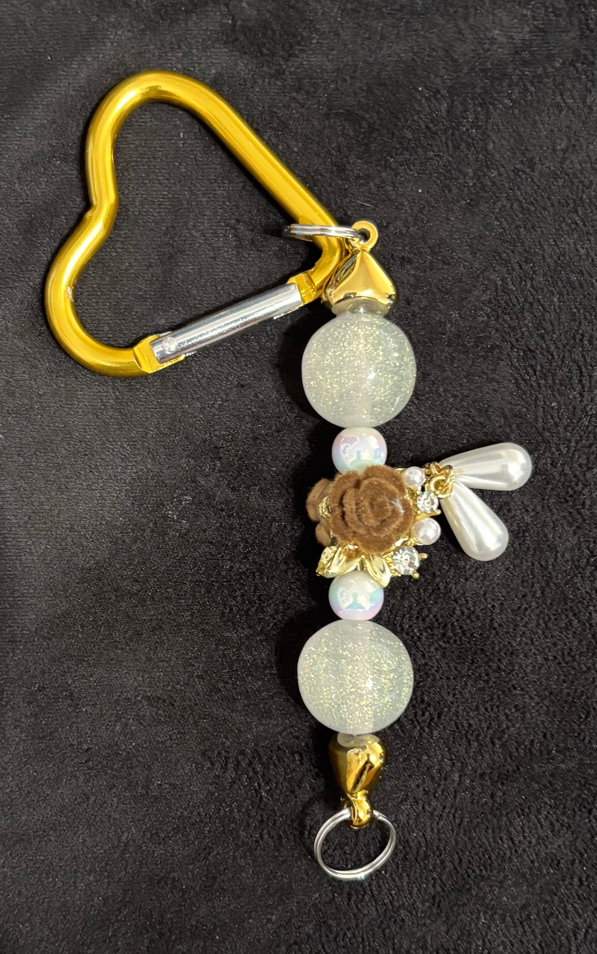 YOUR CHARIOT AWAITS TOO - Beaded Charm, Keychain, Pen & Stretch Bracelet Set
